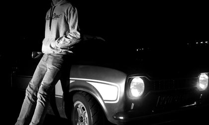fashion pull over hoodie, mk1 escort classic ford.