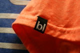 Switchback T-Shirt [black on orange]