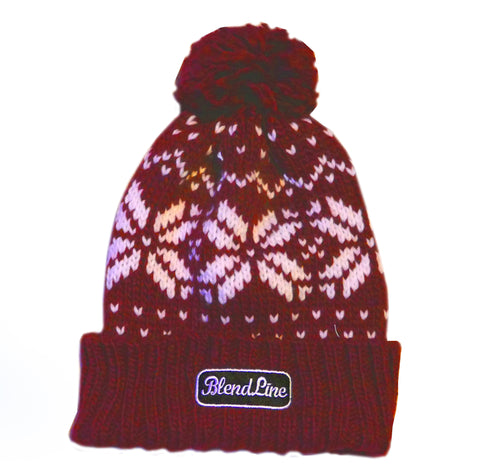 Monte Carlo Bobble Hat [maroon]