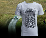 Leave The Pavement Rally T-Shirt [black on grey]