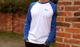 Clean Air Long Sleeve  T-Shirt [blue/white]