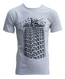 Leave The Pavement Rally T-Shirt [black on grey]