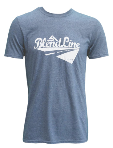 Classic Road Trip T-Shirt [white on graphite grey]