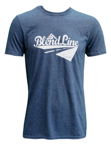 Classic Road Trip T-Shirt [white on dark heather]